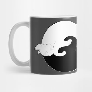 yin yang cats Mug